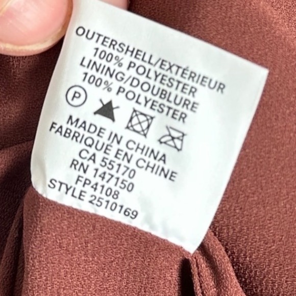 Frank & Oak Belted V-Neck Shift Dress Pockets Womens Size XL Style 2510169 Boho - Picture 9 of 16